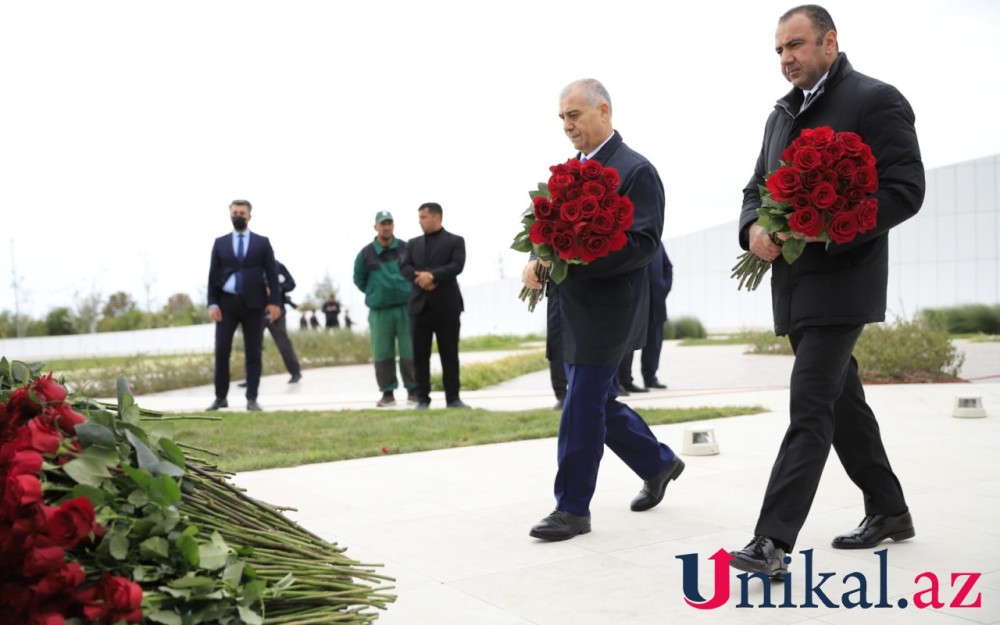 Əli Nağıyev və Orxan Sultanov Zəfər parkını ziyarət etdi +FOTO